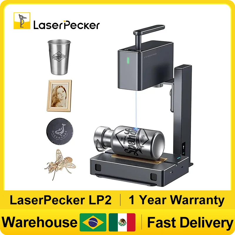 Industrial Laser Engraver - LASERPECKER Handheld Laser Engraver Portable Powerful