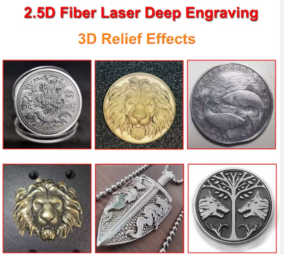 Laser Marking Machine - 60W 100w 2.5D 3D Dynamic marking