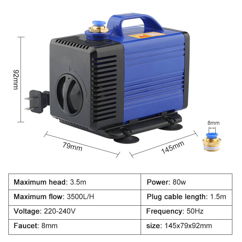 CNC Router Kit 2.2kw ER20 Wate - огляд і ціна Cnc Spindle Motor