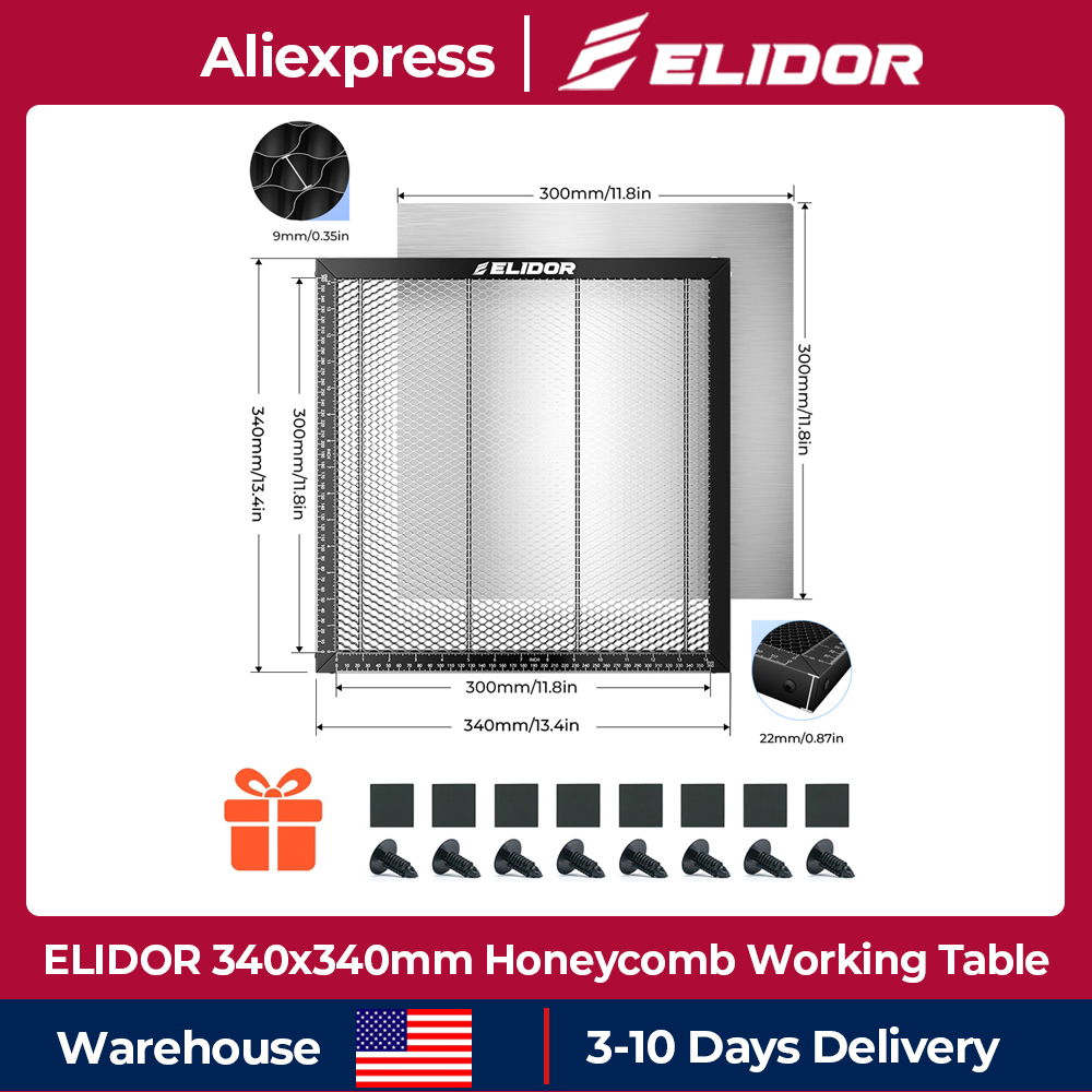 ELIDOR Honeycomb Working Table - огляд і ціна Honeycomb Laser Bed
