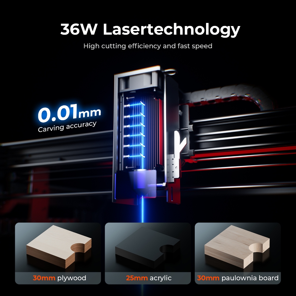 ACMER S2 PRO 36W/48W Laser Eng - огляд і ціна Laser Marking Machine